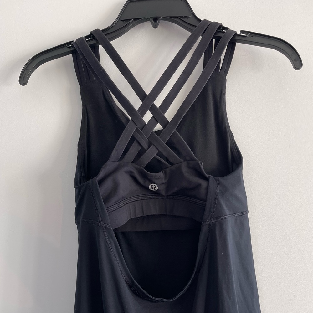 Lululemon Criss Cross Back Tank Top